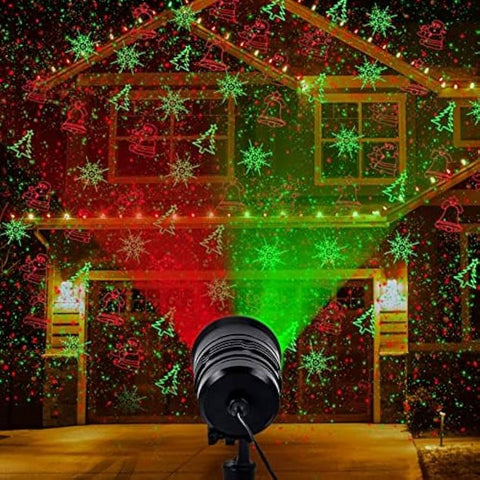 Image of Pack Navideño - Reflector de Luces + Esferas Grandes con Luces