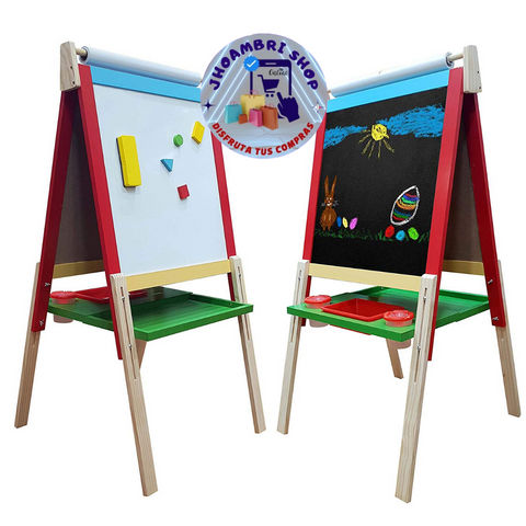 Image of PIZARRA DOBLE CARA PARA NIÑOS