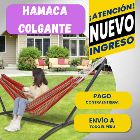 Image of HAMACA COLGANTE SIN SOPORTE