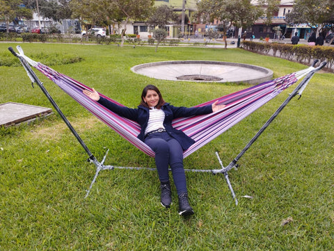 Image of HAMACA COLGANTE SIN SOPORTE